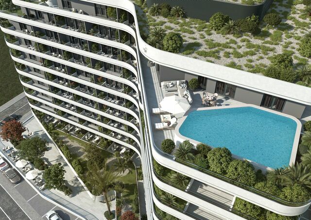 Four-bedroom penthouse apartments in the Zaha Place residential building image