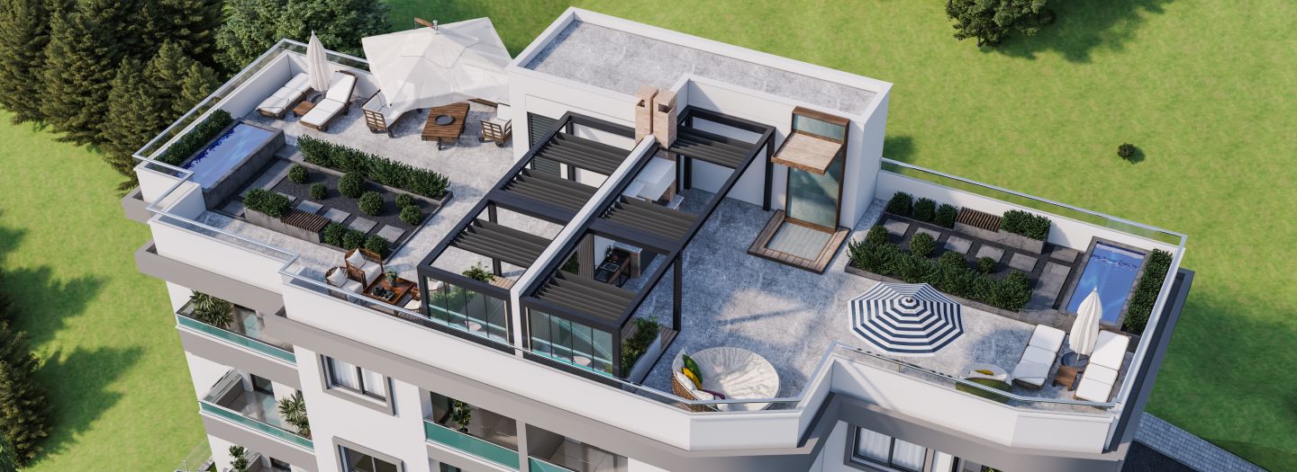 Two-bedroom apartments in Aren Village residence buildings image