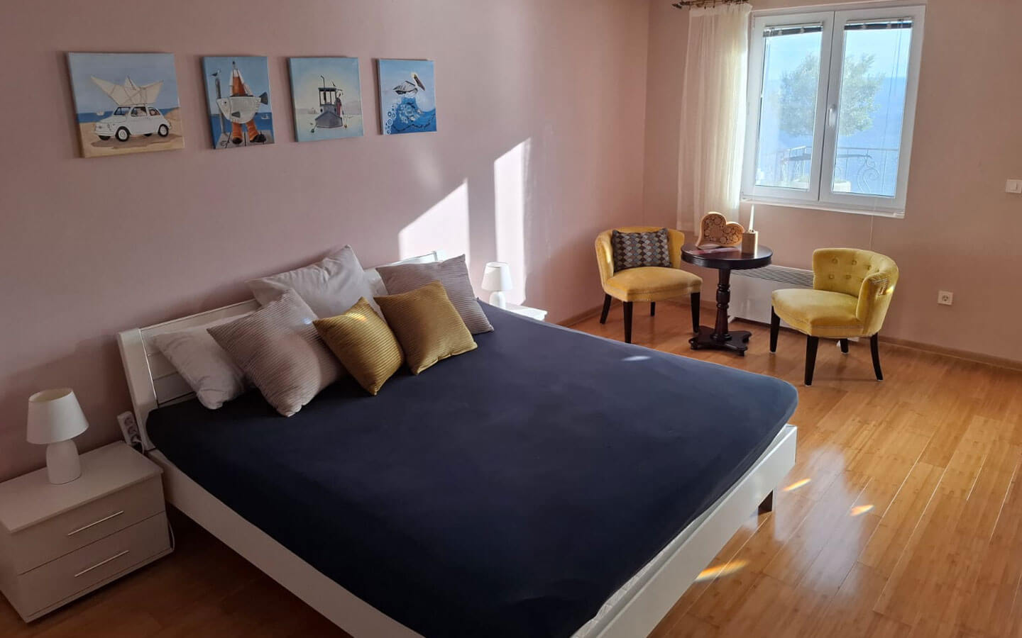 Authentic Stone Villa with Infinity Pool and Panoramic Sea Views image