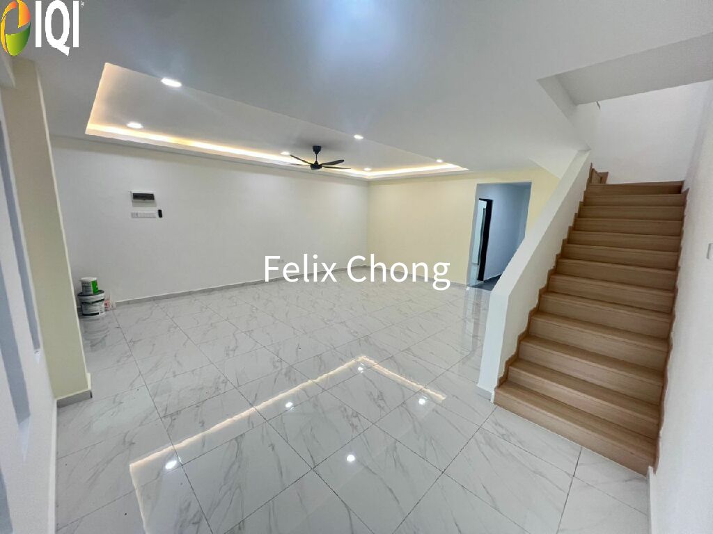 taman sri skudai 2 sty terrace,jalan emas,skudai,renovated,extend image