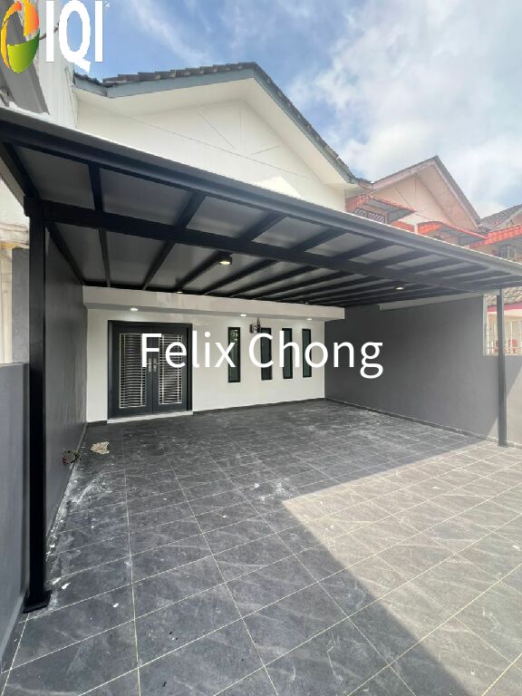 taman sri skudai 2 sty terrace,jalan emas,skudai,renovated,extend image