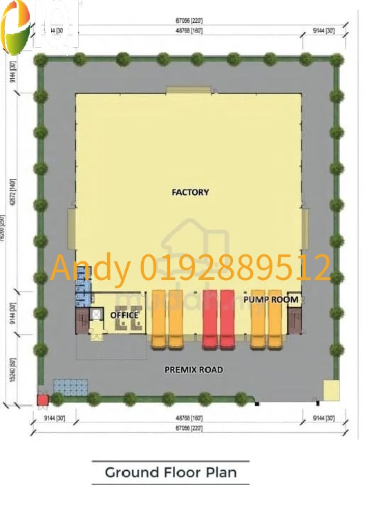 NEW 3-Storey Detached Factory (Corner Lot) for Rent, H&A TECHNOLOGY CITY @ KAPAR image