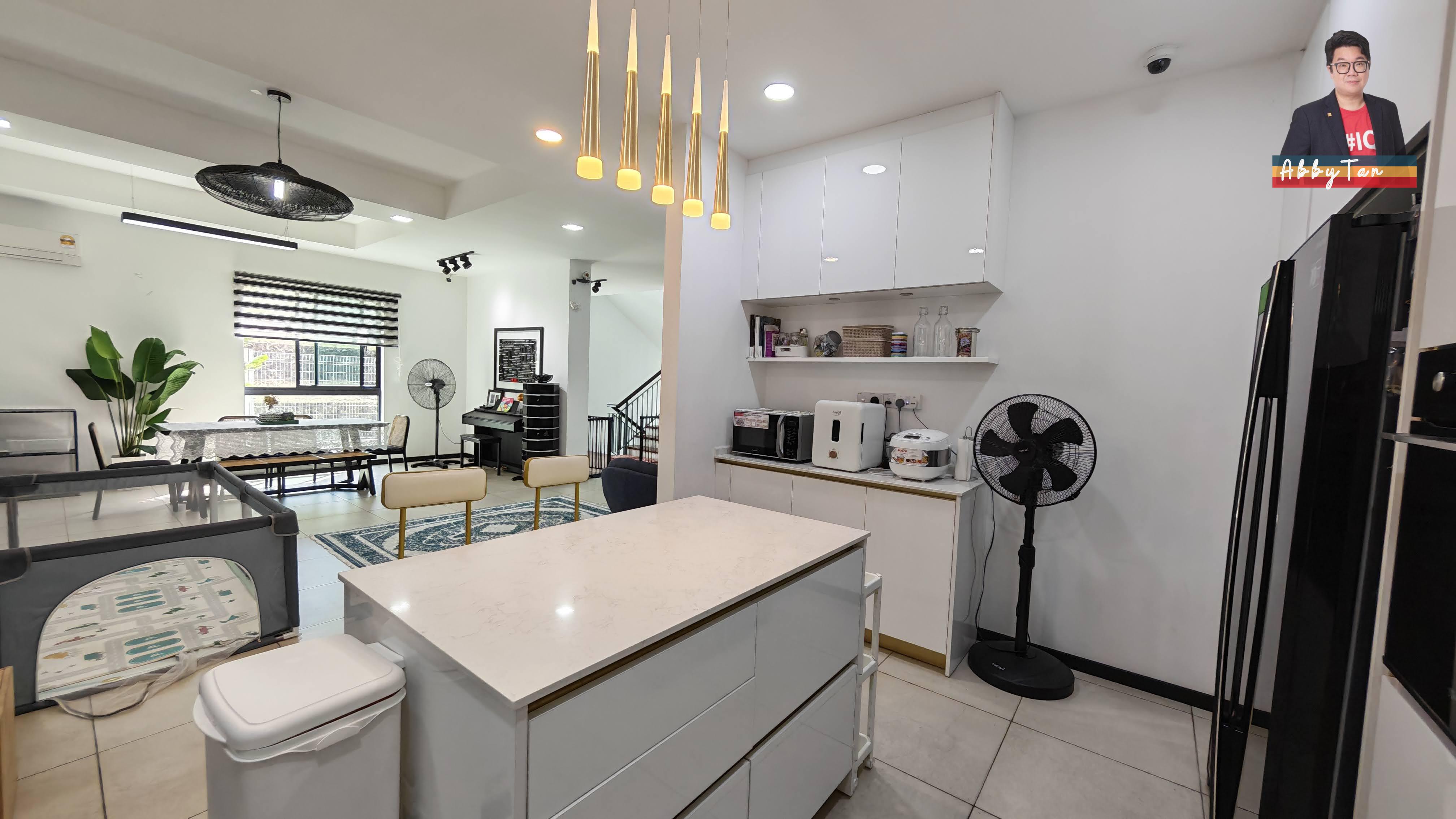 Taman Manikar 3-Storey Semi-D | Modern Trendy Design | Likas image