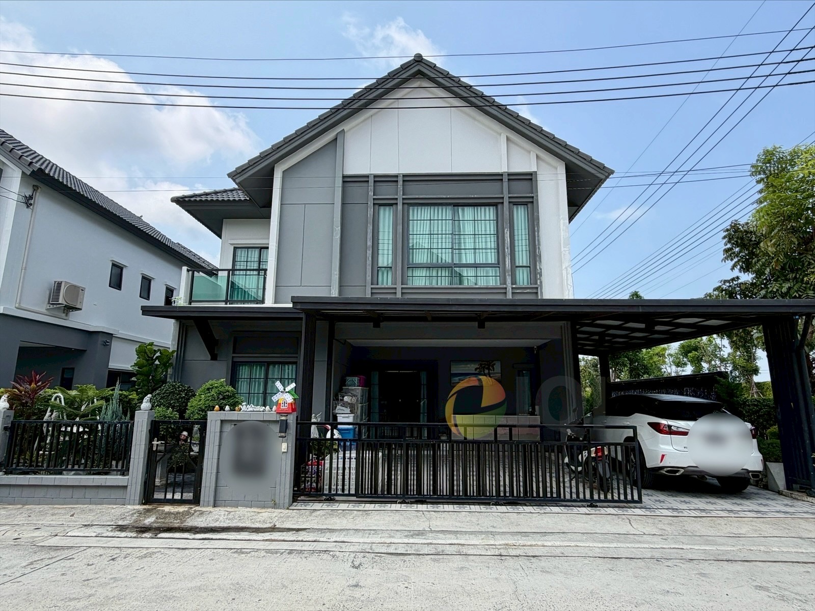 Single house for sale, Grand Britania Bangna - Bang Phli, corner unit, Bangna-Trat Road, KM 35. image