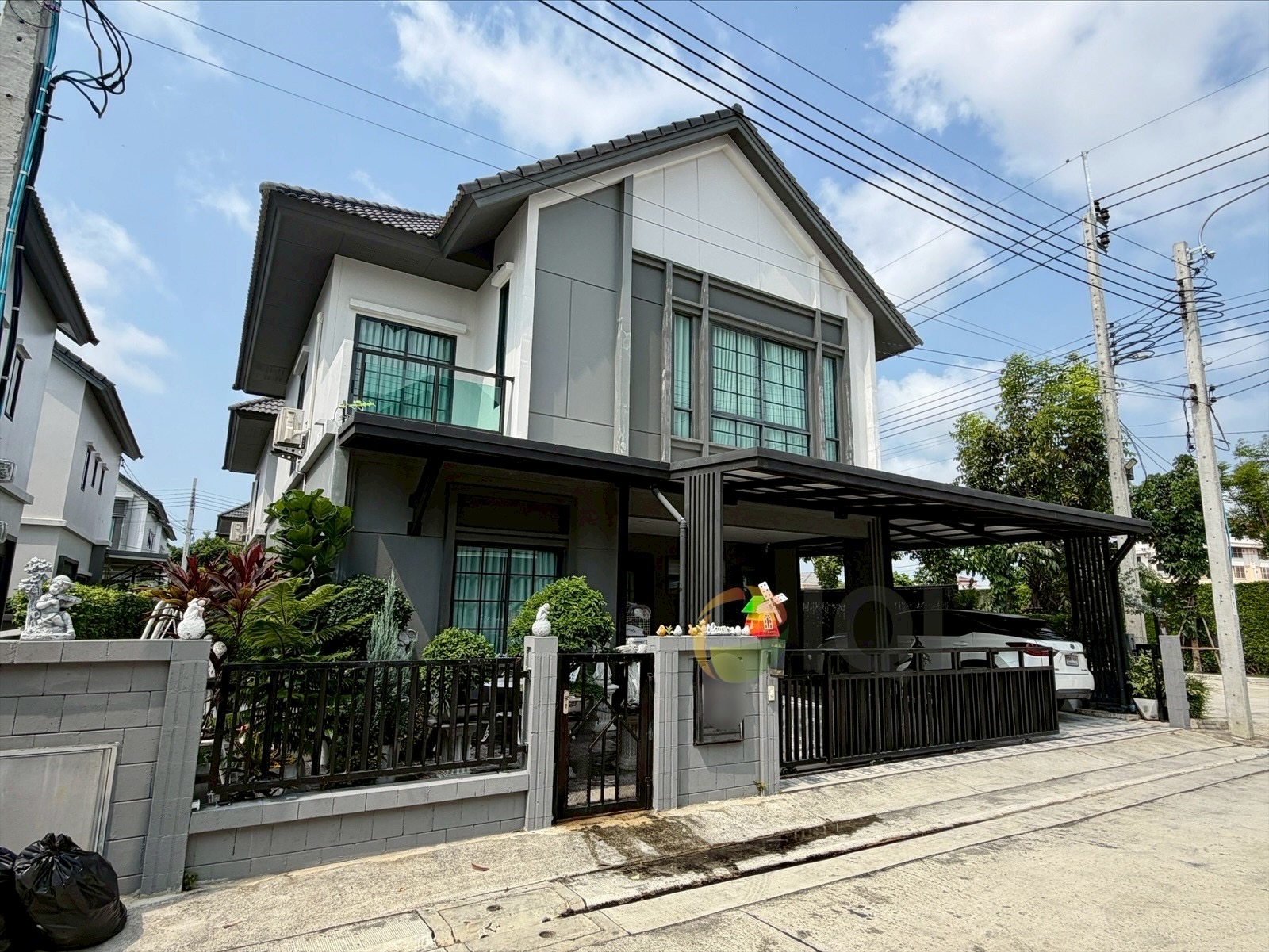 Single house for sale, Grand Britania Bangna - Bang Phli, corner unit, Bangna-Trat Road, KM 35. image