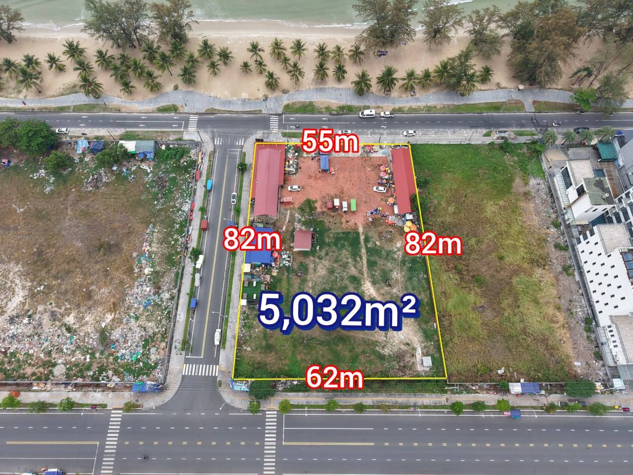 Land in from of Otres Beach image