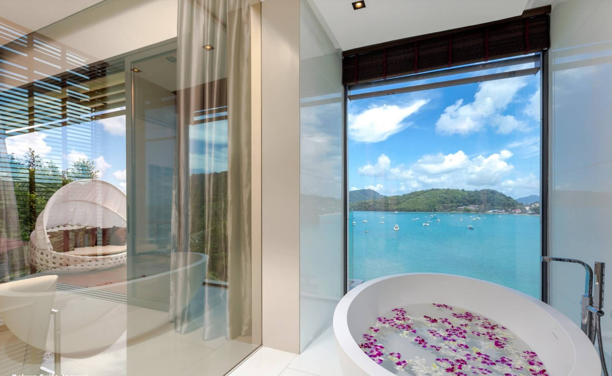 Ultra Luxury Cliffside Villa for Rent in Phuket with Panoramic Sea Views Over Ao Yon Bay image
