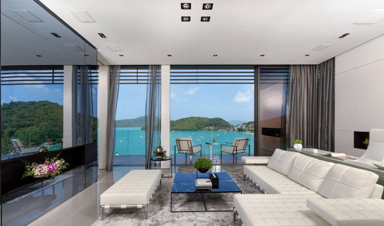Rare Phuket Trophy Villa for Sale — Panoramic Ocean Views & 5-Star Resort Lifestyle at Cliff Top Residence image