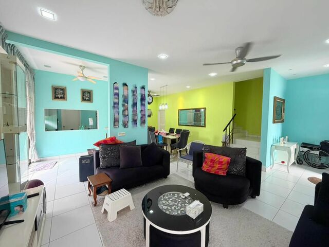 Taman Setia Tropika 2 Sty Cluster Corner Lot,Johor Bahru,Renovated,Big Land image