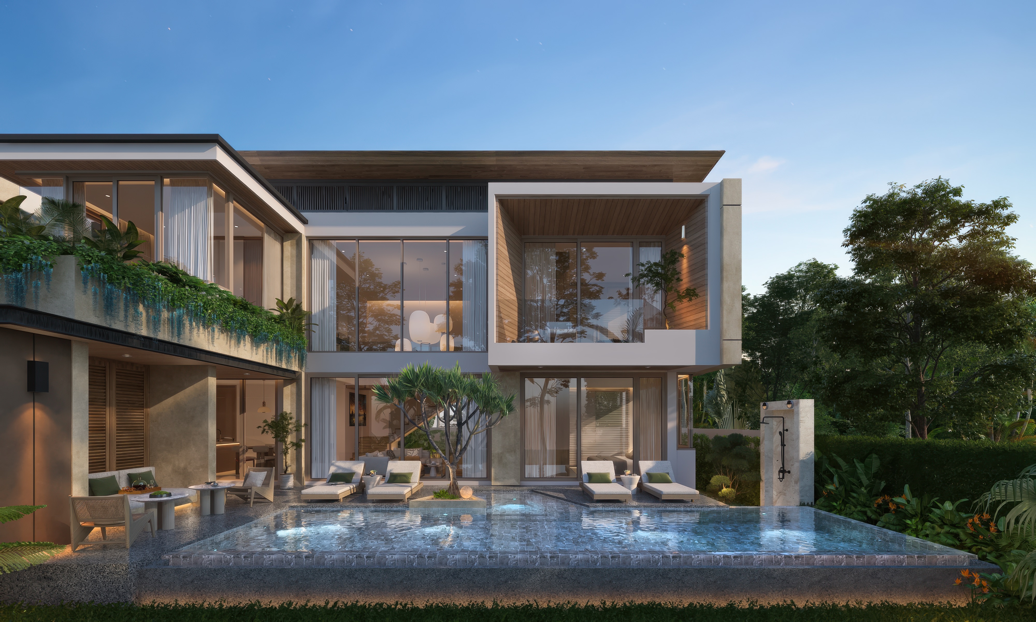 Modern Contemporary Pool Villas in Koh Kaew, Phuket image