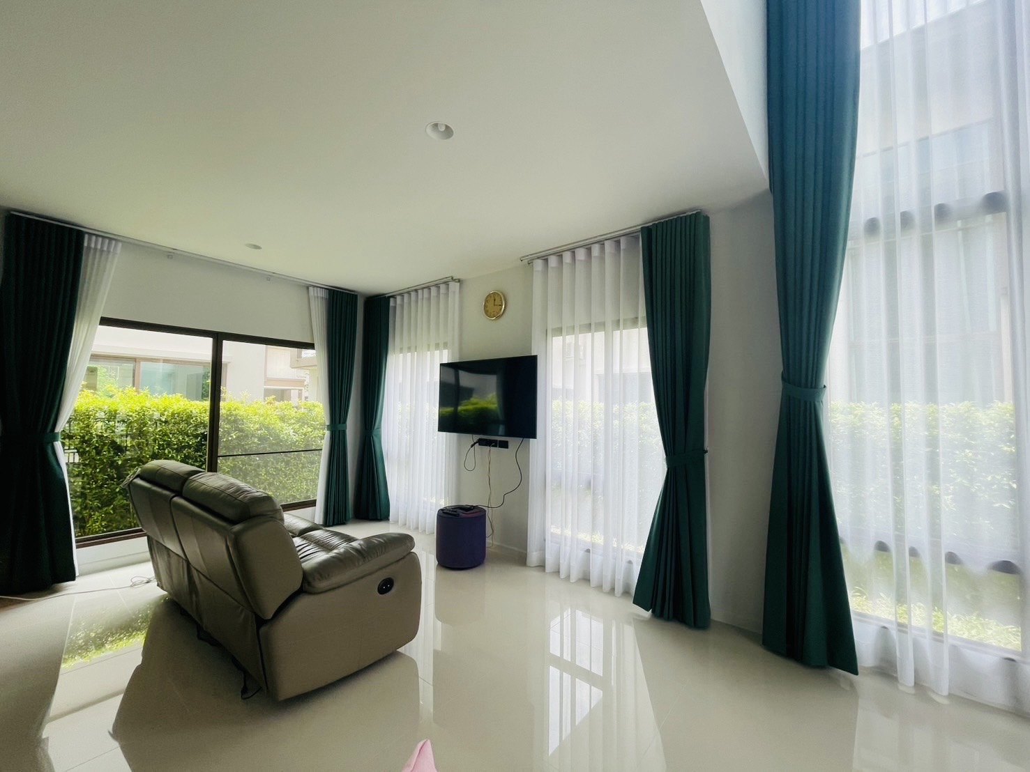 Luxury 2-story detached house for sale in Burasiri Krungthep Kreetha near Airport Rail Link and Brighton International School. image