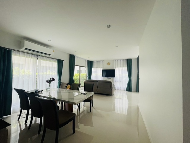 Luxury 2-story detached house for sale in Burasiri Krungthep Kreetha near Airport Rail Link and Brighton International School. image