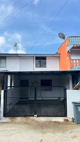 Taman Plentong Baru 2 Sty Low Cost,Renovated,Jalan Cempaka,Full Loan photo