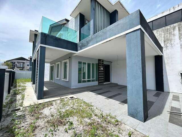 TAMAN KLEBANG EMAS Double Storey Corner House For Sales image