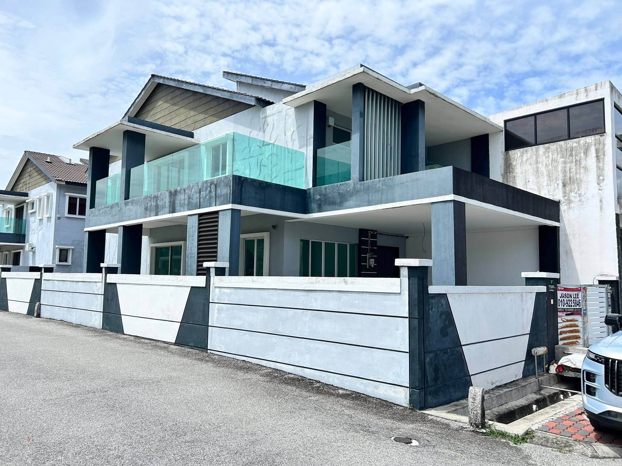 TAMAN KLEBANG EMAS Double Storey Corner House For Sales image