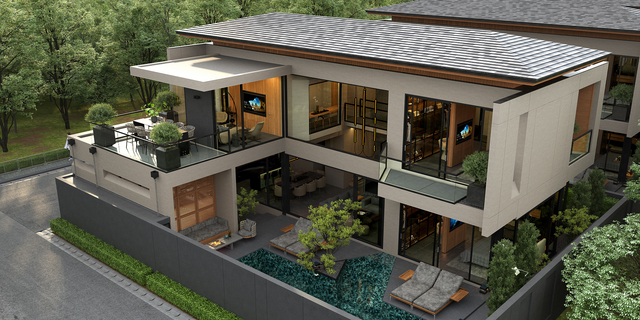 Modern Pool Villas Designed for Everyday Living