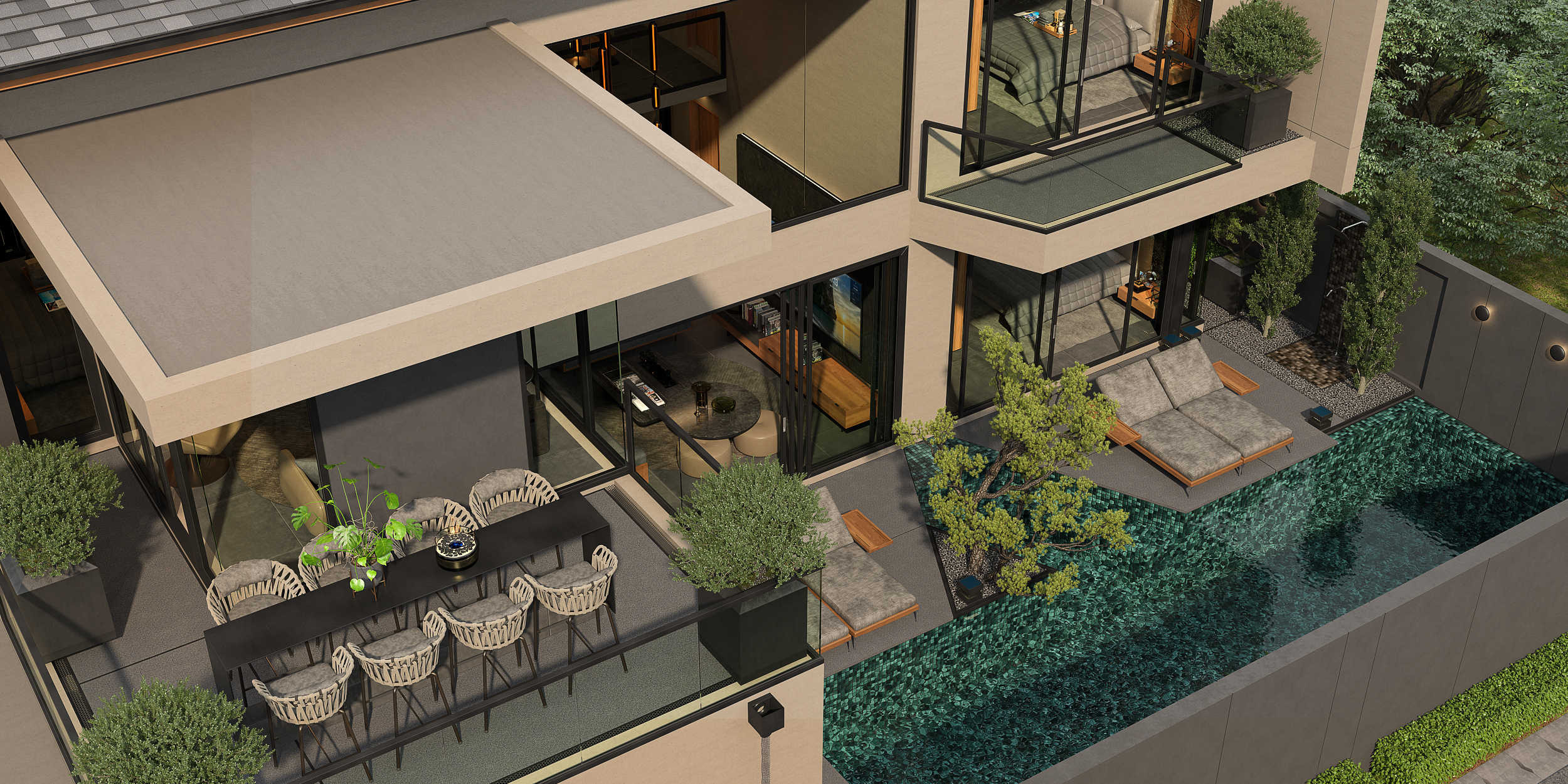 Modern Pool Villas Designed for Everyday Living image