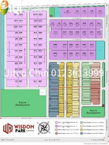 1-2ac Jenjarom Wisdom industrial park full infra green industrial land Rent WCE image