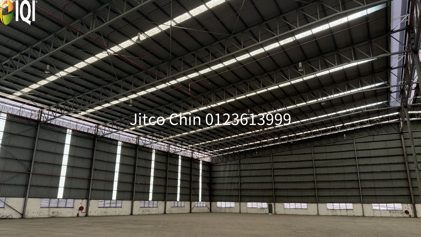 170ksf b.up westport port klang detached warehouse heavy zone gas pipe image