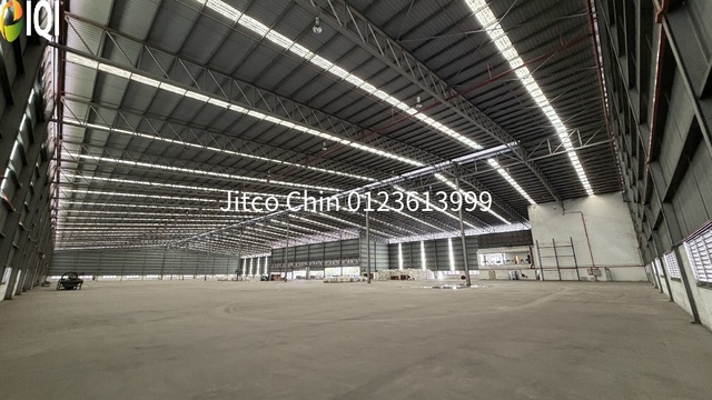 170ksf b.up westport port klang detached warehouse heavy zone gas pipe