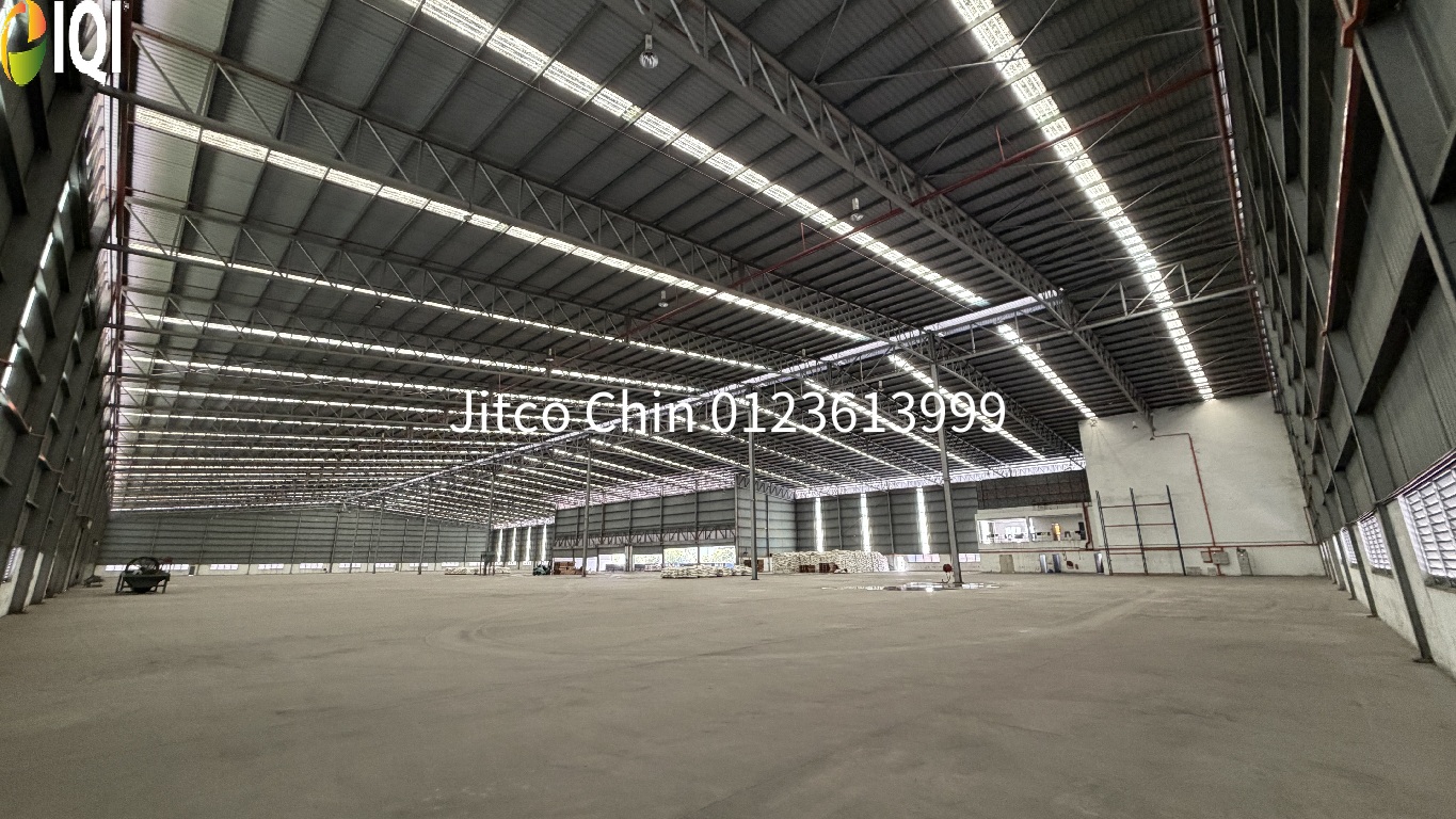 170ksf b.up westport port klang detached warehouse heavy zone gas pipe image