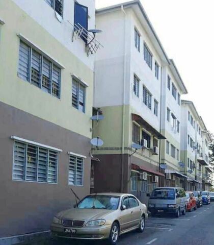 Taman Flora Height Low Cost Flat,Level 1,Corner Lot,SeriAlam,Masai image