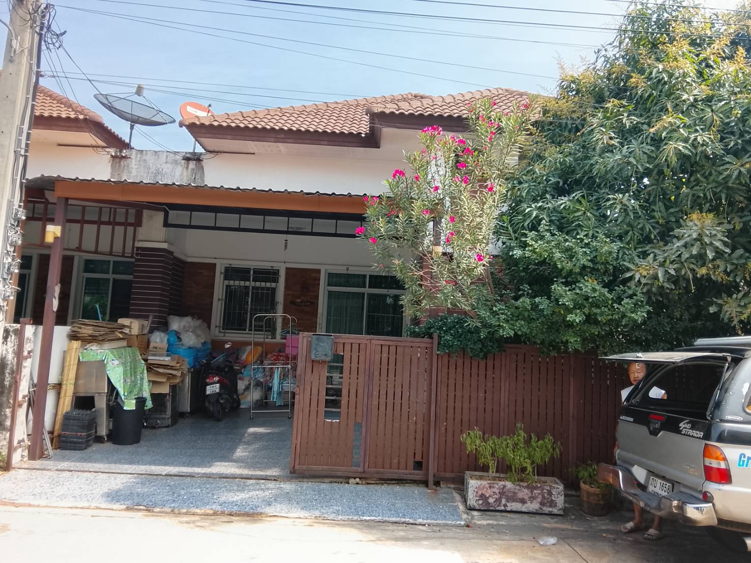 Single-Story Semi-Detached House for Sale – Kittinakorn Garden Ville Thepharak Road, Bang Phli Yai, Samut Prakan image