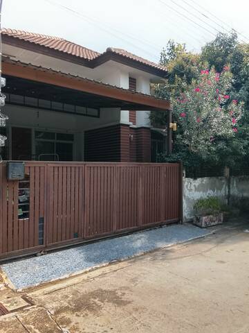 Single-Story Semi-Detached House for Sale – Kittinakorn Garden Ville Thepharak Road, Bang Phli Yai, Samut Prakan photo