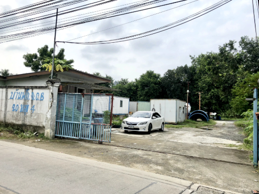 Land for Sale with Staff Accomodation Building and Warehouse Wat Phai Lueang Bangbuathong Nonthaburi image