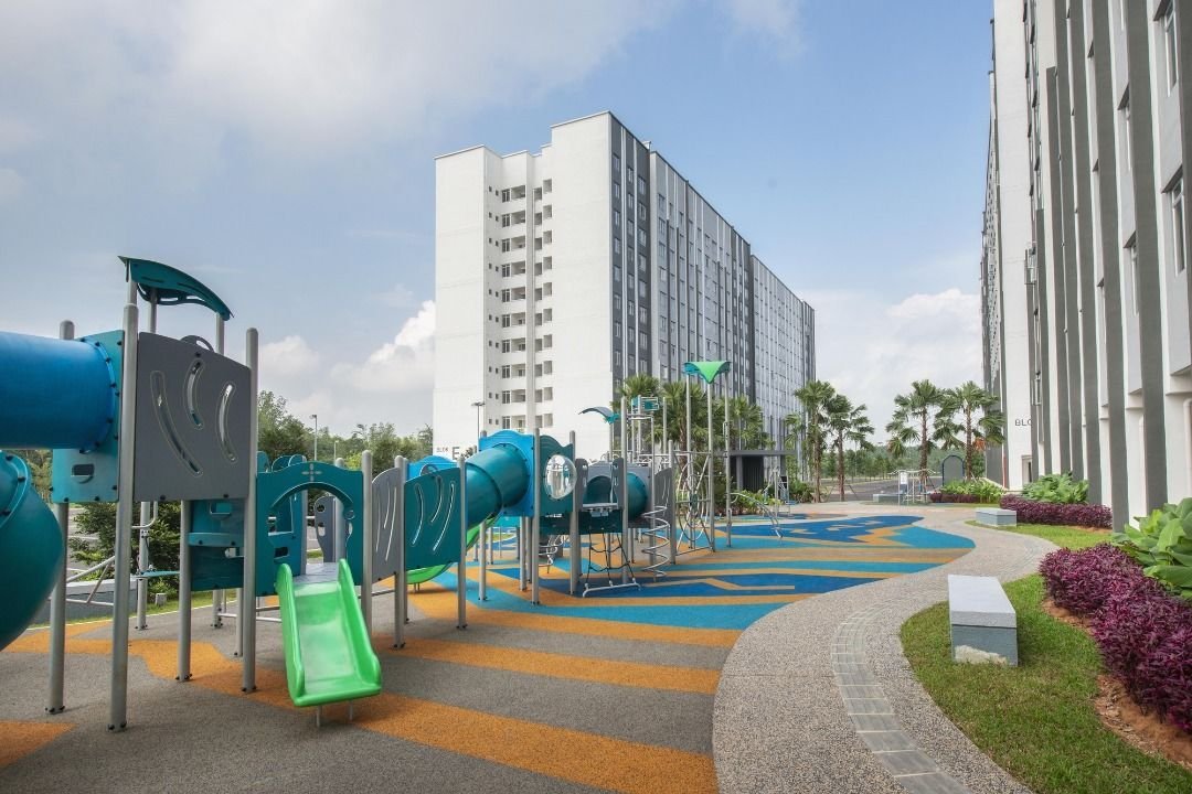 Denai Nusantara Apartment,Gelang Patah,Full Loan,Renovated,Mid Floor image
