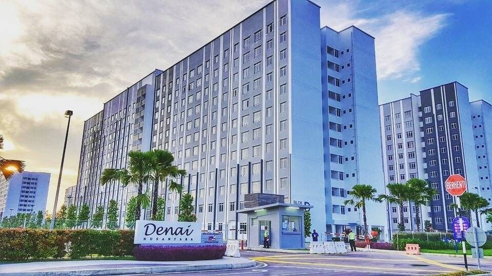 Denai Nusantara Apartment,Gelang Patah,Full Loan,Renovated,Mid Floor image
