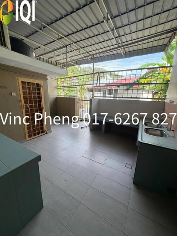 RENOVATED FREEHOLD Terrace FACING OPEN LAND For Sale @ Bukit Beruang image