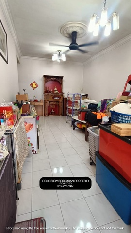 Taman Bukit Mantin Single story terrace for sale image