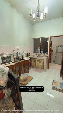 Taman Bukit Mantin Single story terrace for sale image