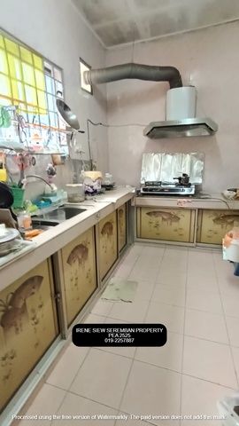 Taman Bukit Mantin Single story terrace for sale image