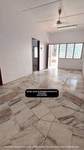 Taman Bunga Blossom  Rahang Seremban 1  Storey Terrace for sale  image