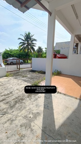 Taman Bunga Blossom  Rahang Seremban 1  Storey Terrace for sale  image