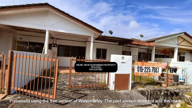 Taman Bunga Blossom  Rahang Seremban 1  Storey Terrace for sale 