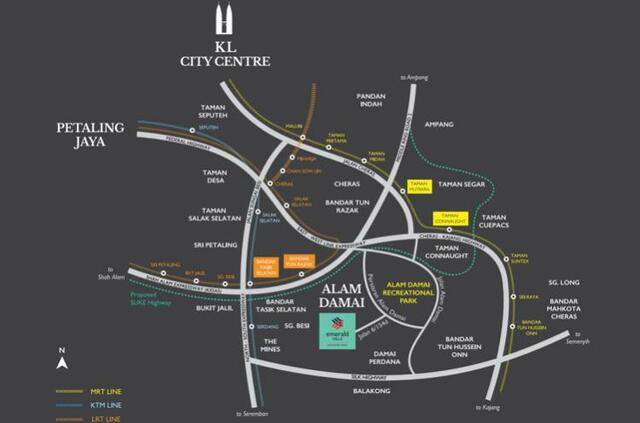 Lakefront Condominium | Emerald Hills @ Alam Damai image