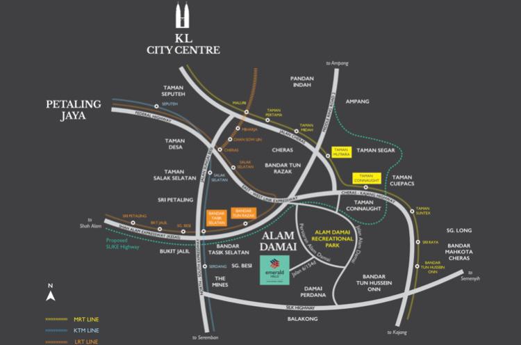 Lakefront Condominium | Emerald Hills @ Alam Damai image