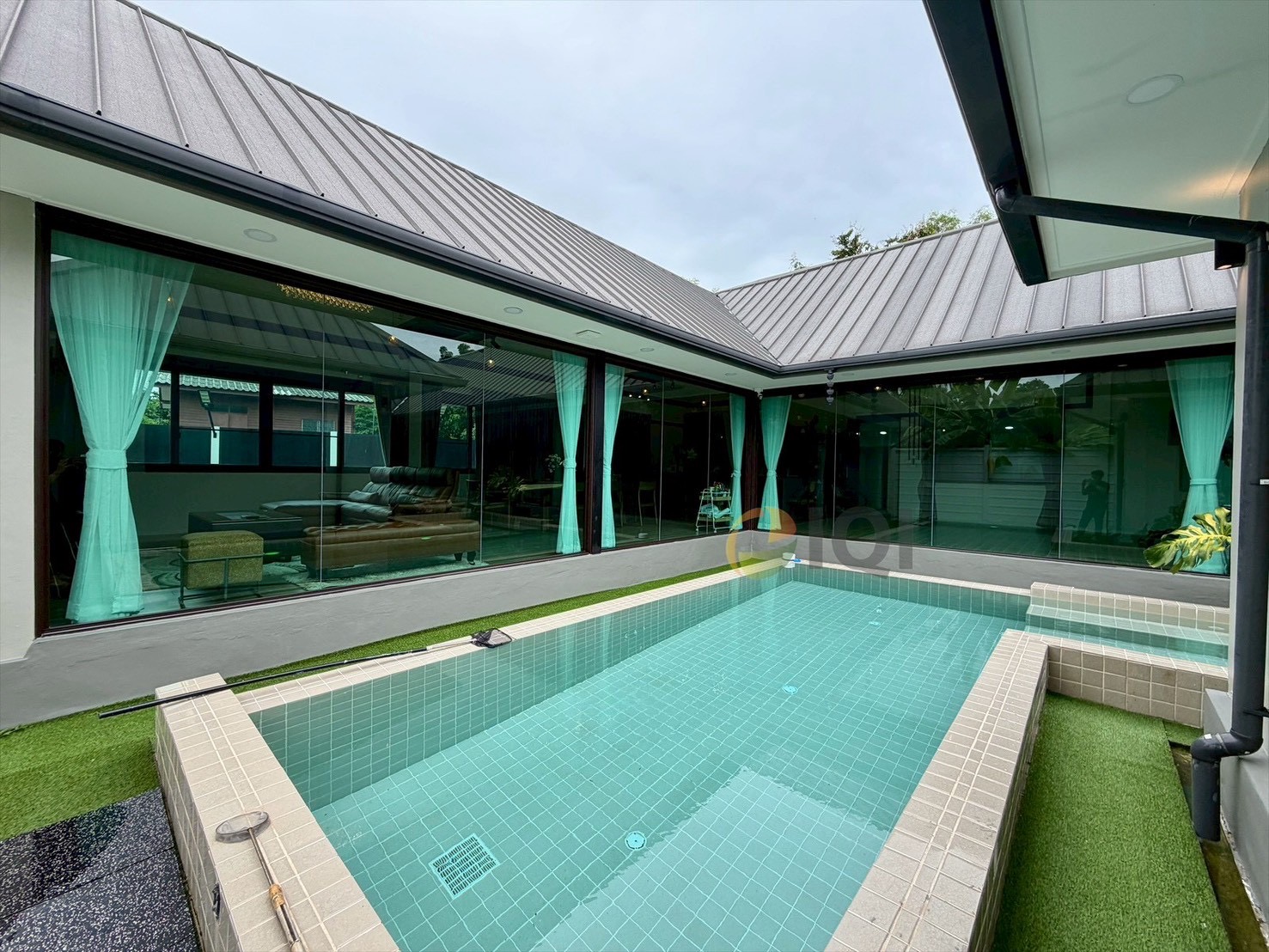 Resort Style Pool Villa for sale in Sarika Subdistrict, Mueang Nakhon Nayok  image
