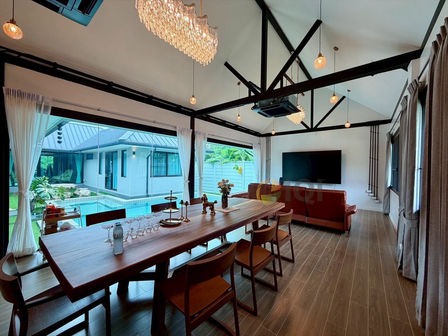 Resort Style Pool Villa for sale in Sarika Subdistrict, Mueang Nakhon Nayok  image