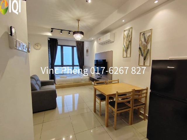 FULLY FURNISHED Studio Sea & City View @ Bali Residence