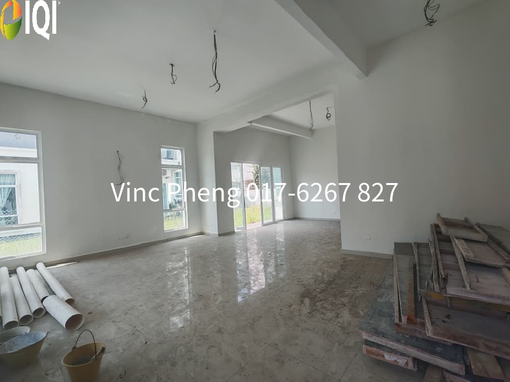 NEW BARE SPACIOUS 40x80 Semi-D For Sale @ Klebang Utama Melaka image