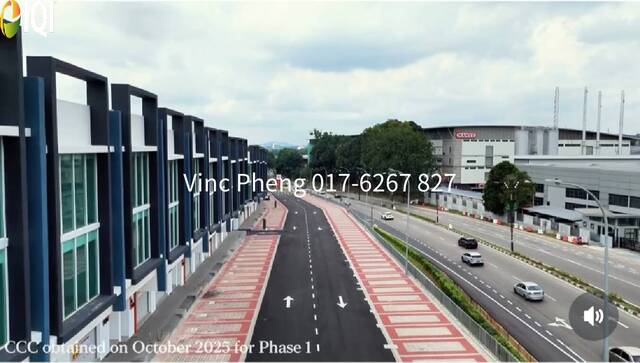 Brand New 3 Storey Shoplot Facing Main Road @ Skywiz Ayer Keroh image
