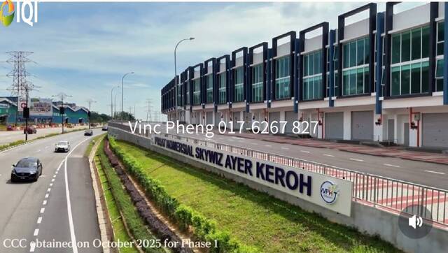 Brand New 3 Storey Shoplot Facing Main Road @ Skywiz Ayer Keroh image