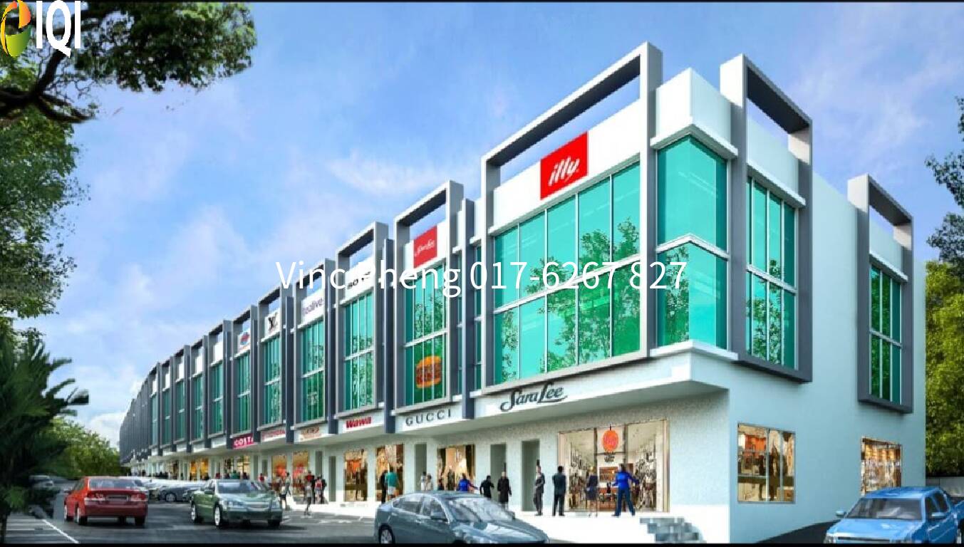 Brand New 3 Storey Shoplot Facing Main Road @ Skywiz Ayer Keroh image