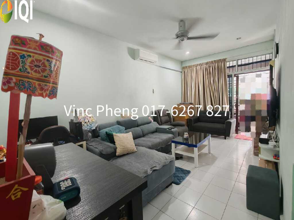 RENOVATED Single Storey Terrace FACING FIELD @ Angkasa Nuri  image