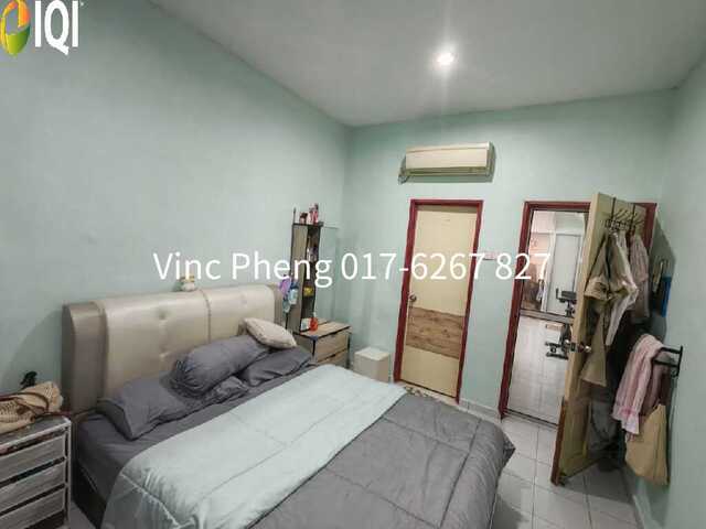 RENOVATED Single Storey Terrace FACING FIELD @ Angkasa Nuri  image