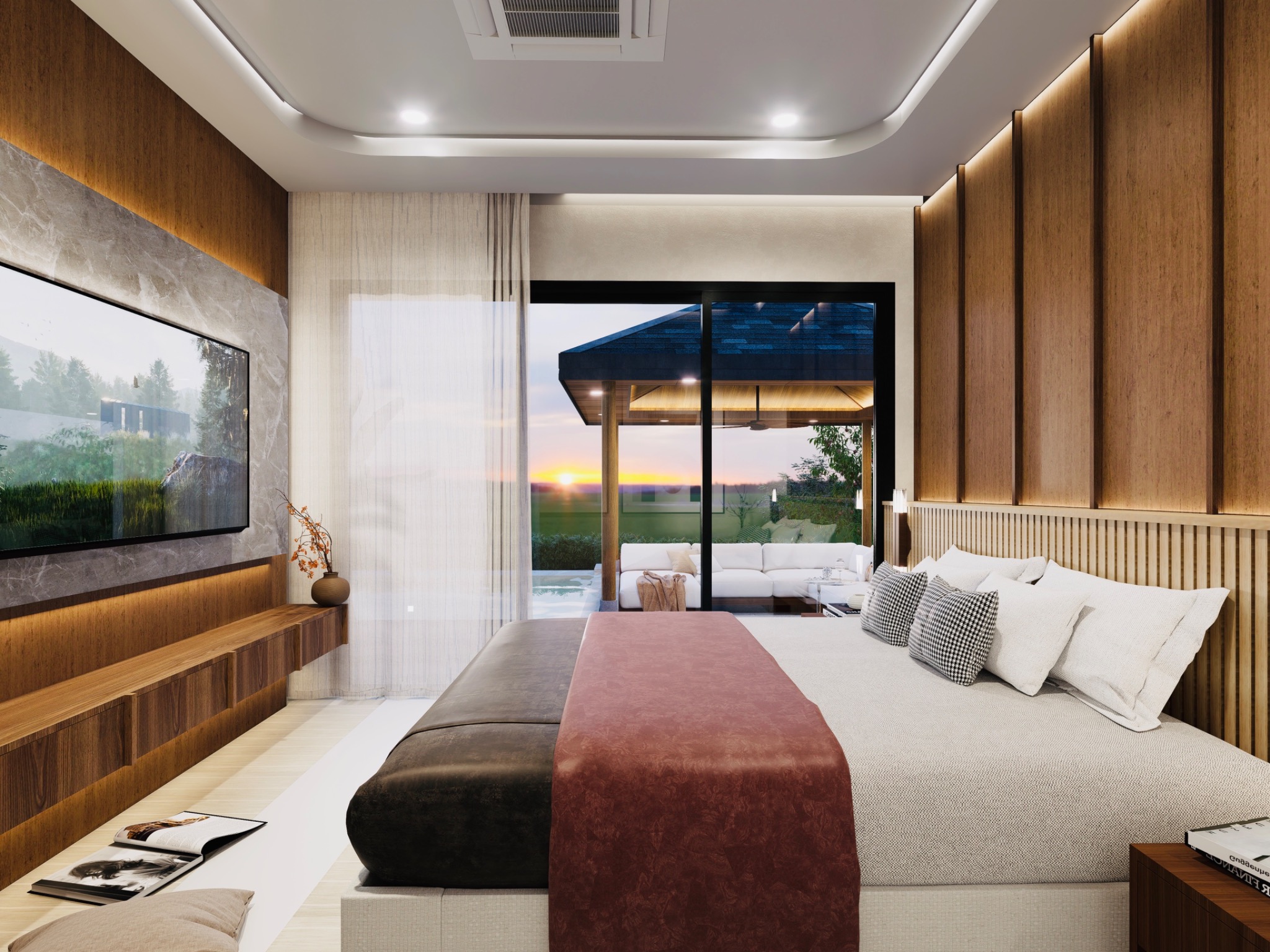 FULLY FURNISHED LUXURY POOL VILLA + FREE 10kW Solar System Included image